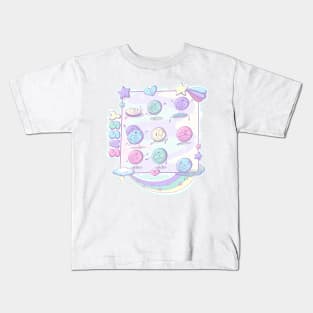 Cute sassy love hearts in kawaii style Kids T-Shirt